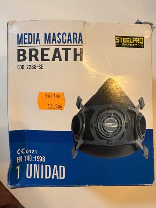 Media Máscara Respiratoria Steelpro Breath