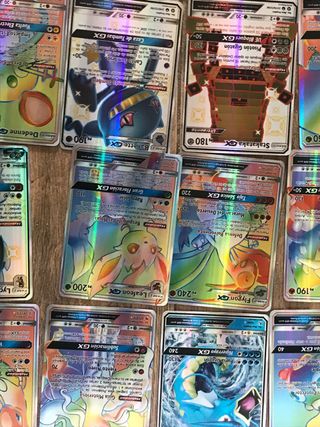 Lote Cartas Pokémon GX