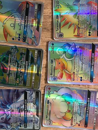 Lote Cartas Pokémon GX