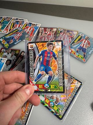 Cromos Adrenalyn XL 16-17 Messi, Suarez, Kroos...
