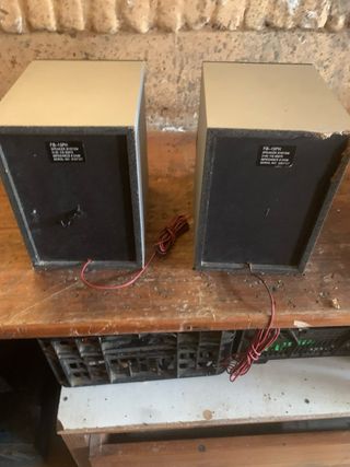 Pareja Altavoces Mini Philips Negro/Plata