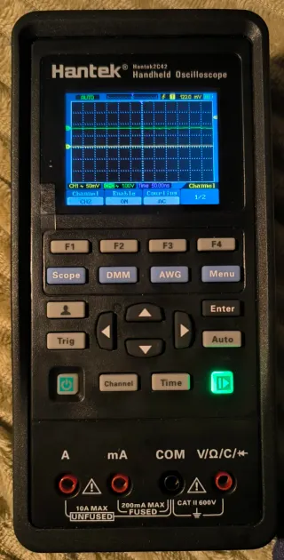 Osciloscopio Hantek Portátil