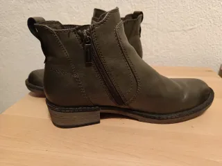 Botas Chelsea Tamaris Talla 37 Verde Oliva
