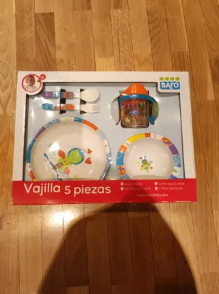 Vajilla infantil Saro 5 piezas