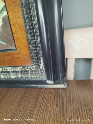 Antiguo cuadro Tíbetano Budista