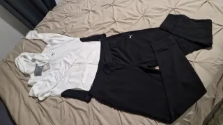 Chándal Puma Mujer Talla L Blanco y Negro