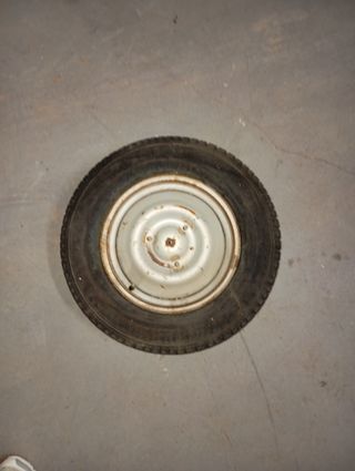 Rueda llanta Citroen 2CV y Dyane 6 - Neumático usa