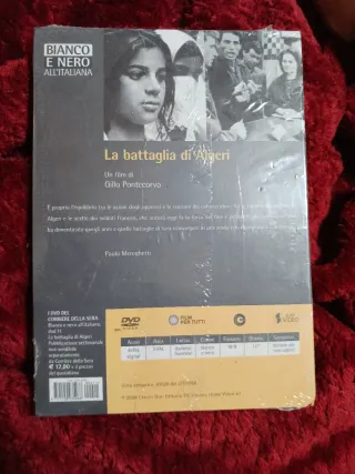 DVD La Batalla de Argel (Gillo Pontecorvo)