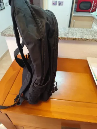 Mochila Harley Davidson Negra y Naranja