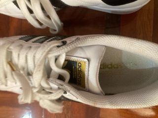 Adidas Superstar Blancas y Negras Poco Uso