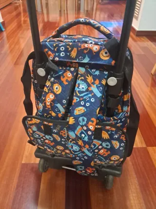 Mochila con ruedas unisex