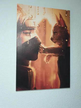 Cuadro Kakashi y Kurama