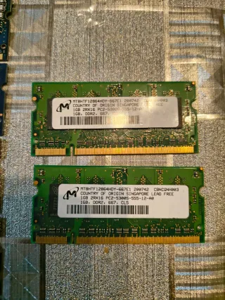 Memorias RAM DDR3 Samsung (Lotes)
