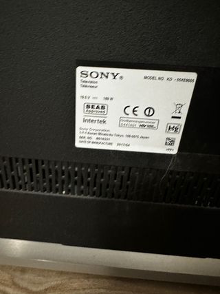 Televisor Sony Bravia 55 (No funciona)