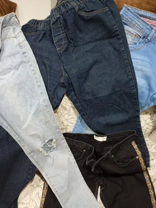 Lote de 4 pantalones vaqueros
