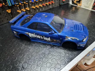 Carcassa auto RC Nissan Skyline R34