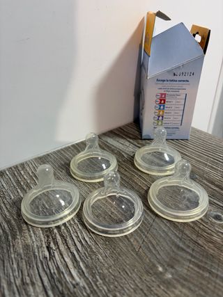 Tetinas Dr. Brown (5 unidades de tallas 1 y 2)