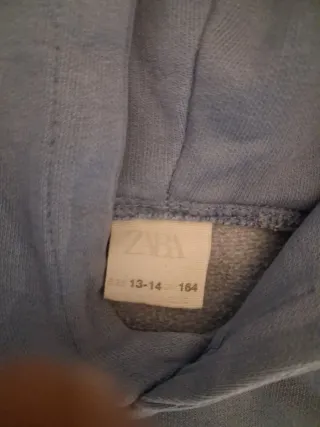 Sudadera Zara niño Talla 13-14
