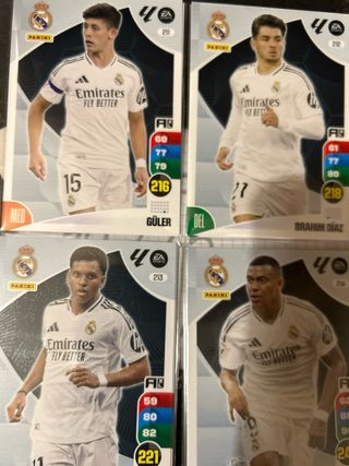 Adrenalyn XL 24/25 Real Madrid Cards