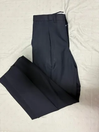 Pantalón de traje azul