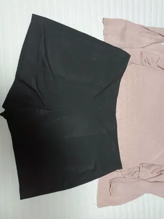 Conjunto Zara Jersey Volantes y Pantalón