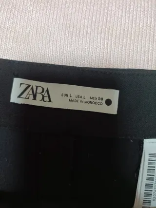 Conjunto Zara Jersey Volantes y Pantalón