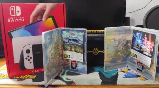 Pack Nintendo Switch OLED + 2 Pokemon y Funda