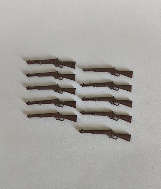 Lote 10 Playmobil Rifle Oeste