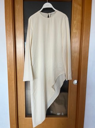 Blusa Zara fluida asimétrica talla  S