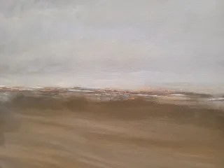 Cuadro original paisaje abstracto