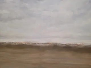 Cuadro original paisaje abstracto