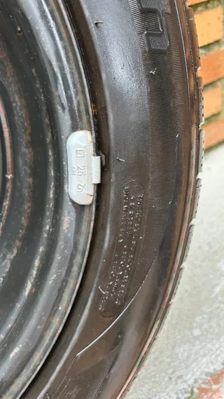 Rueda de repuesto coche