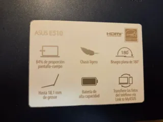 Portátil Asus Impecable - Intel