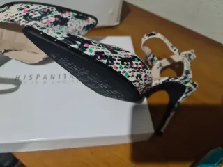 Sapato de verão multicolor novo