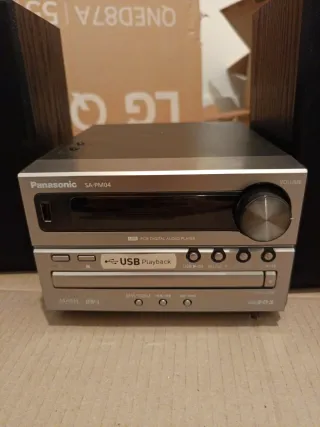 Equipo de música Panasonic SA-PM04