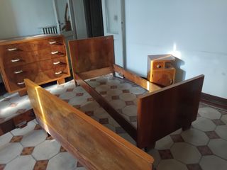 Camera da letto vintage