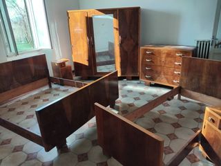 Camera da letto vintage