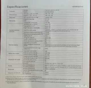 SUPER CHOLLO  Patinete eléctrico Xiaomi Mi 1S.