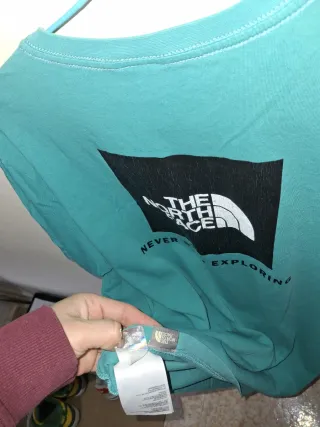 T-Shirt Camiseta The North Face Verde Azulado