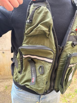 Chaleco de pesca multi-bolsillos