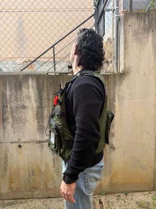 Chaleco de pesca multi-bolsillos