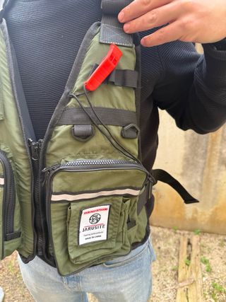 Chaleco de pesca multi-bolsillos