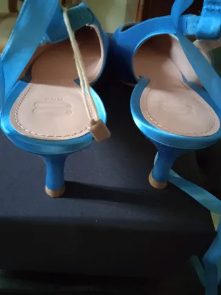 8 by Yoox Scarpe Blu Tg 40 Nuove