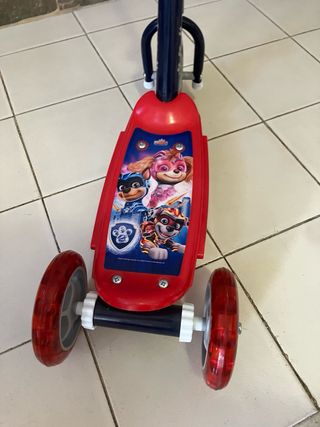 Trotinete Patrulha Pata 3 rodas