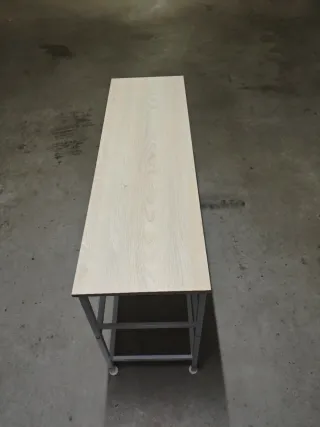 Estante Metálico y Madera 100x30x55 cm