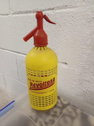 Sifón Revoltosa Agua de Seltz Vintage