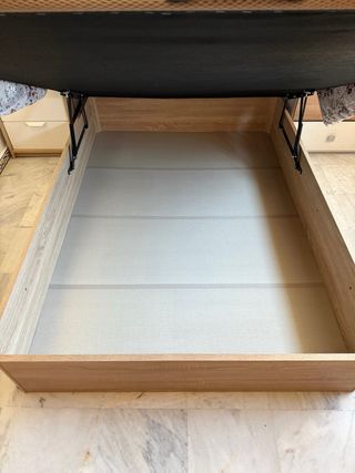 Colchón y canapé abatible 135x190cm