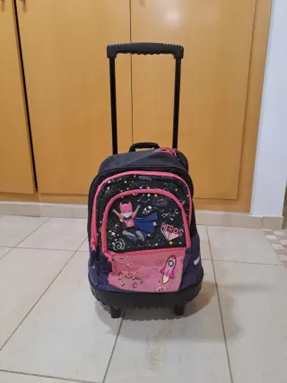 Mochila con ruedas niña colegio