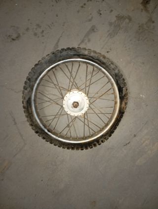 Rueda Llanta delantera moto 17"" clásica 2.5-17 -