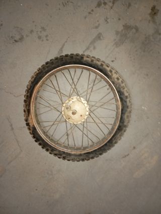 Rueda Llanta delantera moto 17"" clásica 2.5-17 -